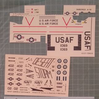 Calcomanías Maquetas Aviones Varias Epocas