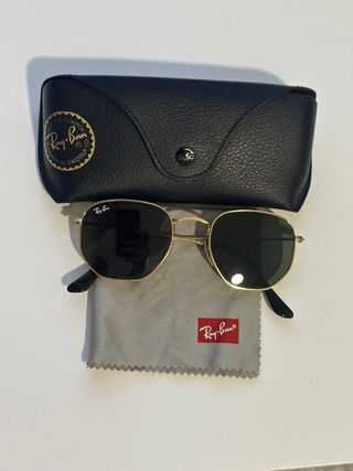 Gafas de sol Ray-Ban doradas