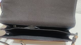 Bolso pequeño Stradivarius beige