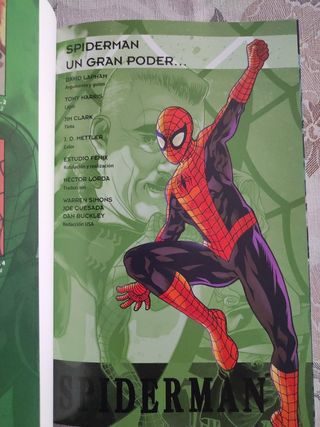 Spiderman un gran poder.......
