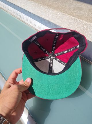 Gorra New Era 9FIFTY Roja Diamante