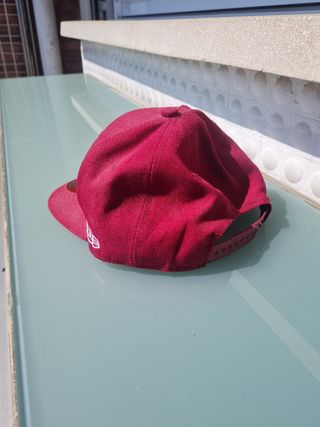 Gorra New Era 9FIFTY Roja Diamante