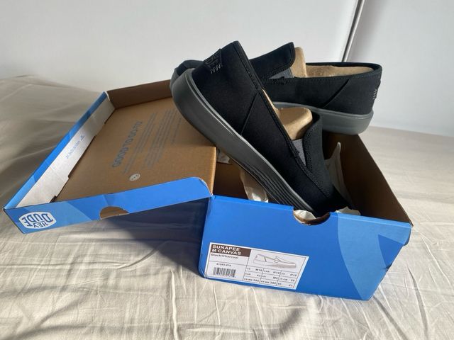 Zapatos Hey Dude Sunapee Negro Talla 43