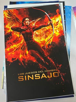 Póster CINE Los Juegos del Hambre Sinsajo A2