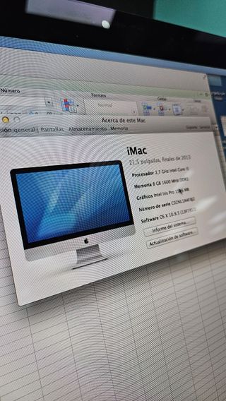 Apple iMac 21.5 8GB RAM 2.7GHz