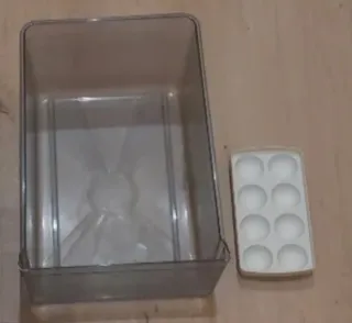 Cajones y baldas frigorífico