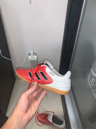 Zapatillas Fútbol Sala Adidas Copa Rojas