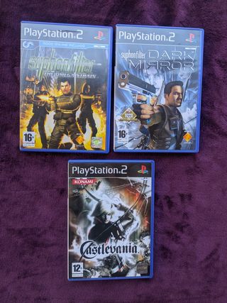 Pacchetto 3 giochi per ps2