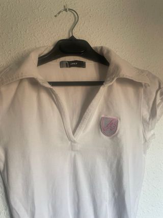 Polo blanco Only