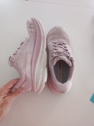 Hoka Clifton 9 Mujer Rosa