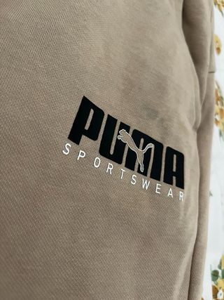 Pantalón chándal puma marrón 