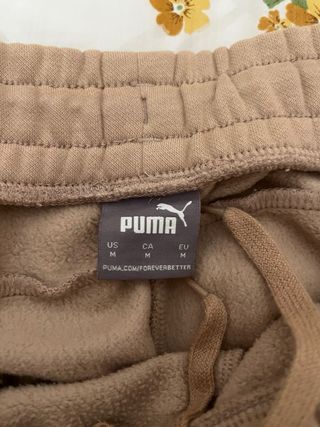 Pantalón chándal puma marrón 
