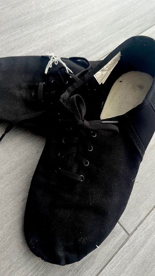 Zapatos de carácter negros niño  conservatorio
