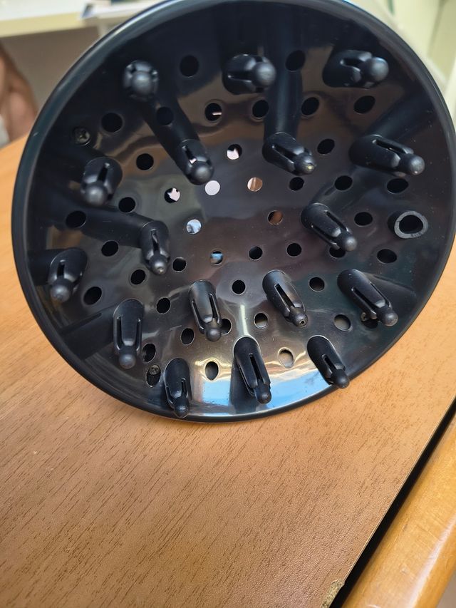 Diffusore Adattatore Asciugacapelli Nero