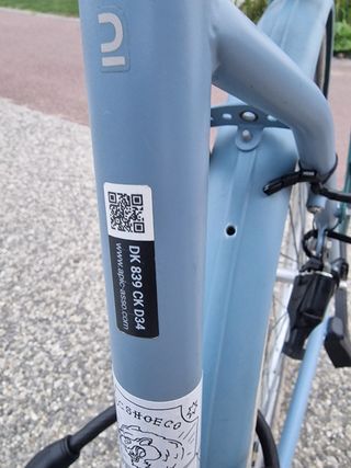 Bicicleta Eloops Azul