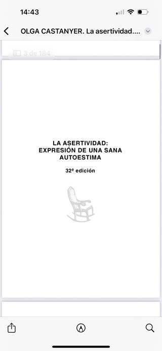 La asertividad.