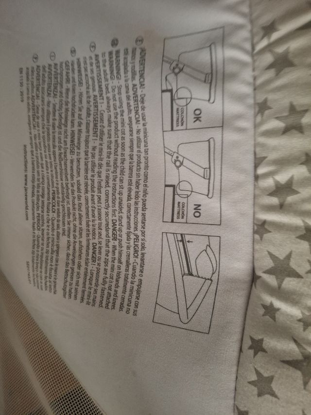 Cuna de viaje para bebé 
Esta completamente nueva 