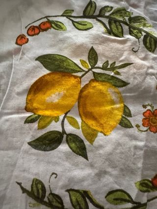 Blusa de mujer con estampado de limones