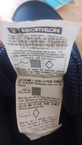 Zapatillas Atletismo Kalenji Clavos Azul