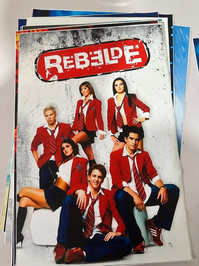 Póster NOVELA - SERIE Rebelde 40x60 cm (A2)