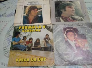 Lotto di 4 dischi in vinile di musica antica in spagnolo. 