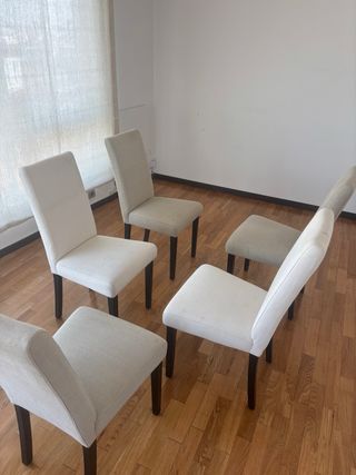 Juego de 5 Sillas de Comedor