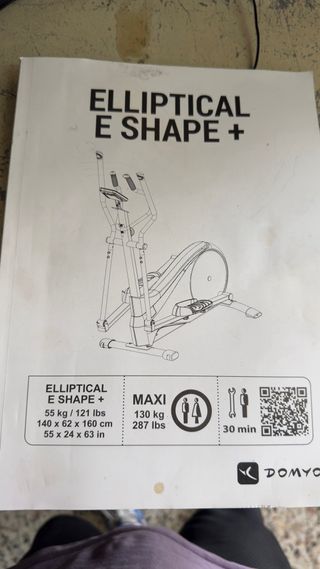 Bicicleta Elíptica Domyos en muy buen estado