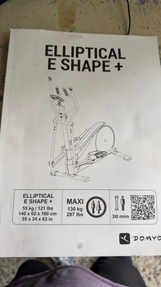 Bicicleta Elíptica Domyos en muy buen estado