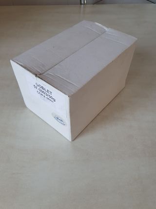 Vasos de chupito naranja neón acrílico