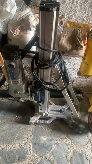 Taladro de columna hormigón + 2 brocas
