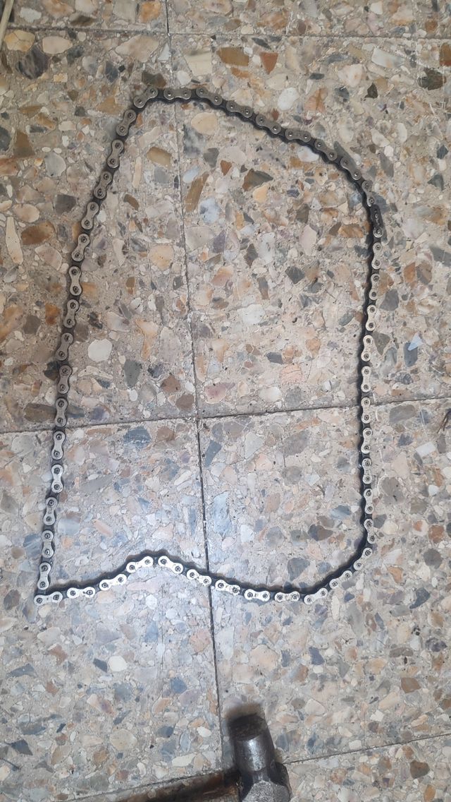 CADENA CLÁSICA IRIS BMX CON CIERRE RÁPIDO