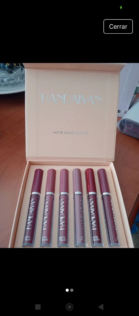 Set 6 Labiales Líquidos HANDAIYAN