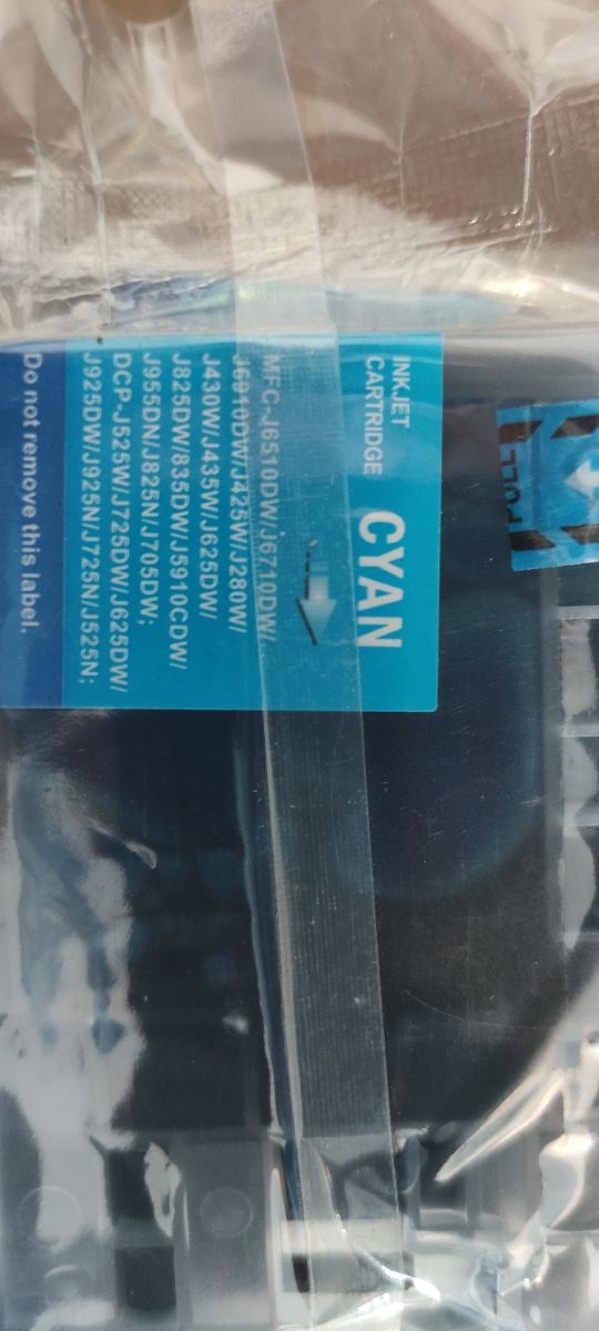 Cartucho Tinta Negra Brother MFC-J6510DW