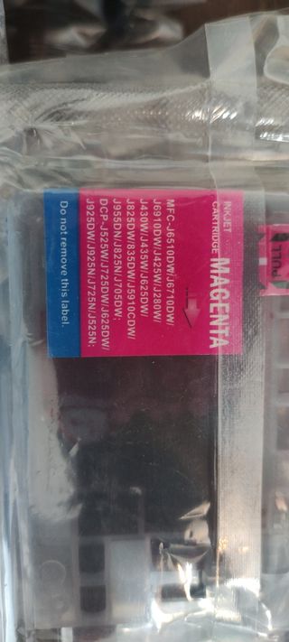Cartucho Tinta Negra Brother MFC-J6510DW