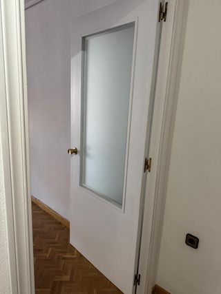 Puertas lisas blancas