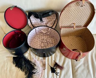 A rare collection of vintage hats