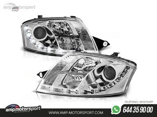 FAROS DELANTEROS LUZ DIURNA LED REAL DRL PARA AUDI TT 8N