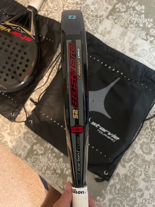 Pala de pádel StarVie Basalto Carbono Oro