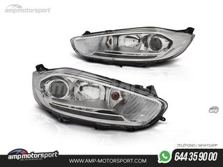 FAROS DELANTEROS LUZ DIURNA LED PARA FORD FIESTA MK7