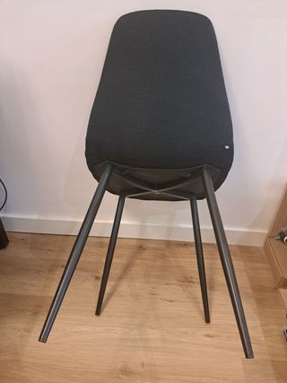 Sillas de comedor negras