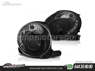 FAROS DELANTEROS LUZ DIURNA LED PARA FIAT 500