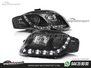 FAROS DELANTEROS LUZ DIURNA LED PARA AUDI A4 B7