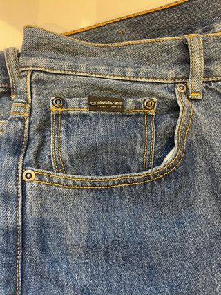 Vaqueros Quiksilver hombre azules