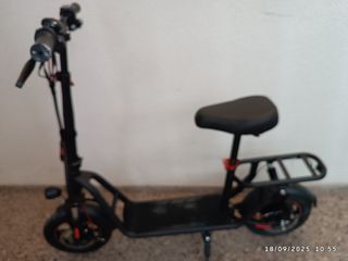 Patinete eléctrico con Cesta y Asiento excelente 
