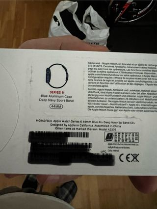 Apple Watch Series 6 LTE Azul 44mm