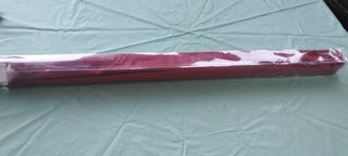 Estor enrollable rojo de tela