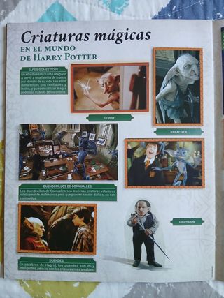 Álbum de Cromos Animales Fantásticos Panini