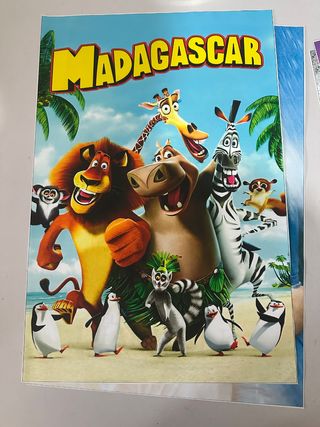 Póster CINE Madagascar 40x60 cm (A2)