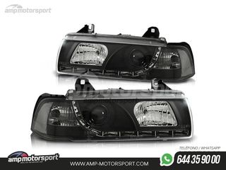 FAROS DELANTEROS LUZ DIURNA LED PARA BMW SERIE 3 E36 / BERLINA / TOURING / COMPACT