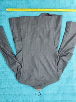 Blazer Gris Rayas